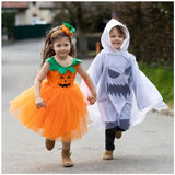 Déguisement robe citrouille 2-3 ans