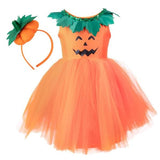 Déguisement robe citrouille 2-3 ans
