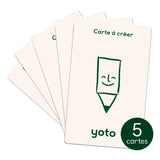 Cartes à créer x5, cartes audio Yoto