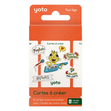 Cartes à créer x5, cartes audio Yoto