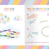 Coffret créatif 20 bracelets - Arc en ciel