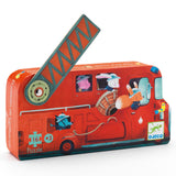 Puzzle 16 pcs - Camion de pompier