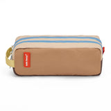 Trousse double fermeture - Mini walnut