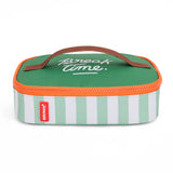 Mini lunch bag - Green Stripes