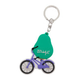 Porte- clés avocat vélo