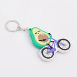 Porte- clés avocat vélo