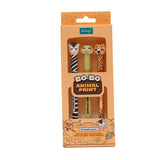 Lot de 3 stylos effaçables Bo-Bo - Serpent/Léopard/Zèbre