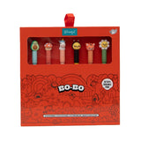 Lot de 6 stylos effaçables Bo-Bo - Animaux