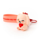 Porte-clés avec pendentif Bunny cupidon