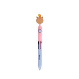 Stylo multicolore rotatif - Capybara