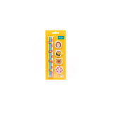 Set de 3 crayons + 3 gommes + 1 taille crayon