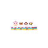 Set de 3 crayons + 3 gommes + 1 taille crayon