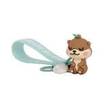 Porte-clés avec pendentif Loutre