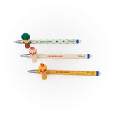 Lot de 3 stylos effaçables Bo-Bo - La ferme