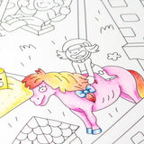 Poster géant à colorier - Kids Life