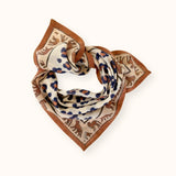Petit foulard - Félinda Rust 50x50