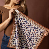 Petit foulard - Félinda Rust 50x50