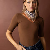 Petit foulard - Félinda Rust 50x50