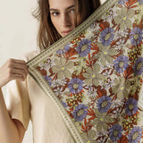 Petit foulard Manika - Bouquet Macadamia