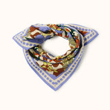 Petit foulard Manika - Bouquet Iris