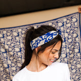Petit foulard Manika - Coeur Majorelle
