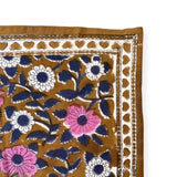 Small Foulard Manika "Cœur" - Tapenade