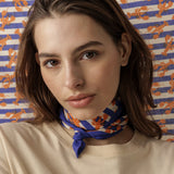 Petit foulard Manika - Sebastien Orange