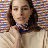 Petit foulard Manika - Sebastien Orange