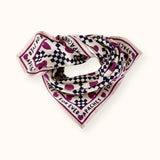 Petit Foulard Amor Macadamia