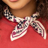 Petit Foulard Amor Macadamia