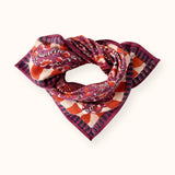 Small Foulard Manika Cactus - Cactus Cherry
