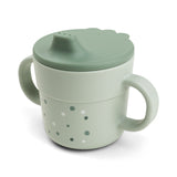 Foodie tasse d'apprentissage - happy dots - vert