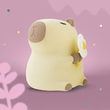 Veilleuse - Capybara fleuriste