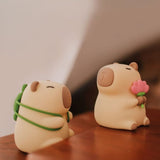 Veilleuse - Capybara fleuriste